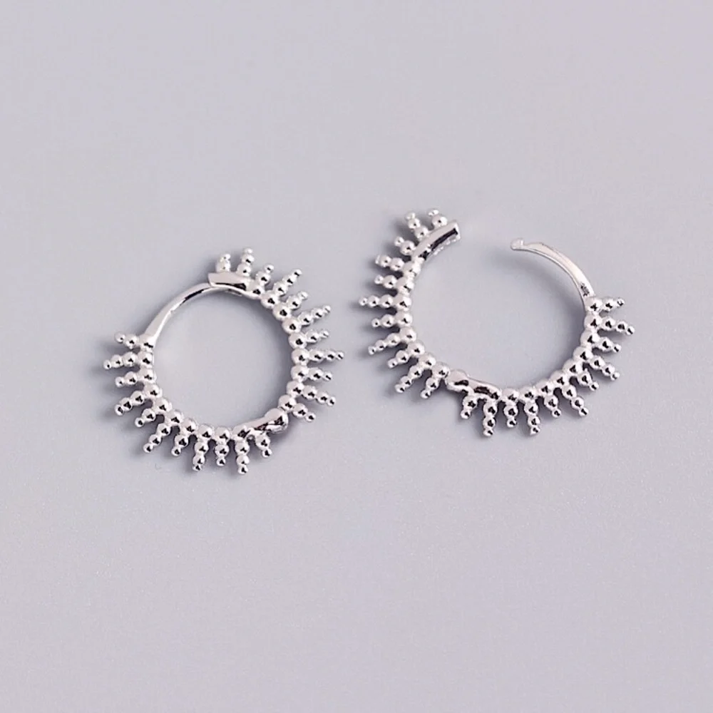 ⚜️𝟯𝟬%𝗢𝗙𝗙 𝗯𝘂𝗻𝗱𝗹𝗲𝘀 𝟯+⚜️ NEW Solar Copper Hoop Earrings - Picture 7 of 9